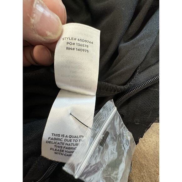 Black Dress with Gold sequins M With Bottom Fringe,Sexy,Heavy Embellishments - Picture 6 of 13